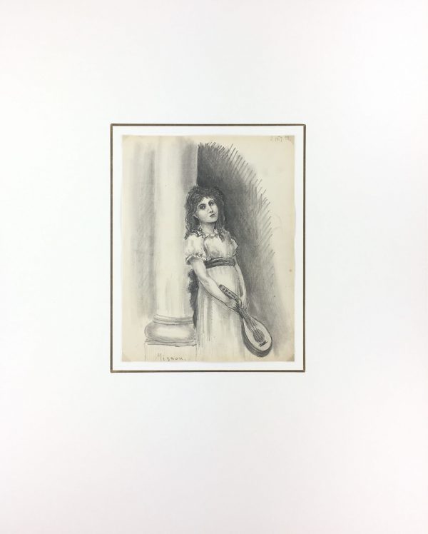 Portraits Original Art - Young Lady, C.1892