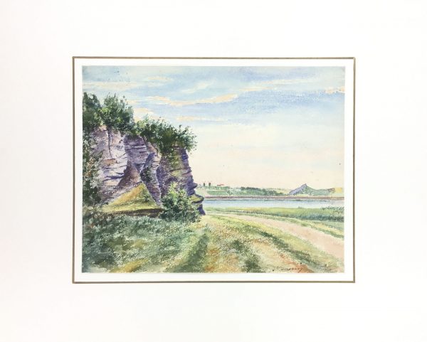 Rivers Original Art - River Path, Houssin, 1899