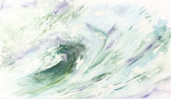 Seascapes Original Art - Waves, Monique Tachdjian, 2000