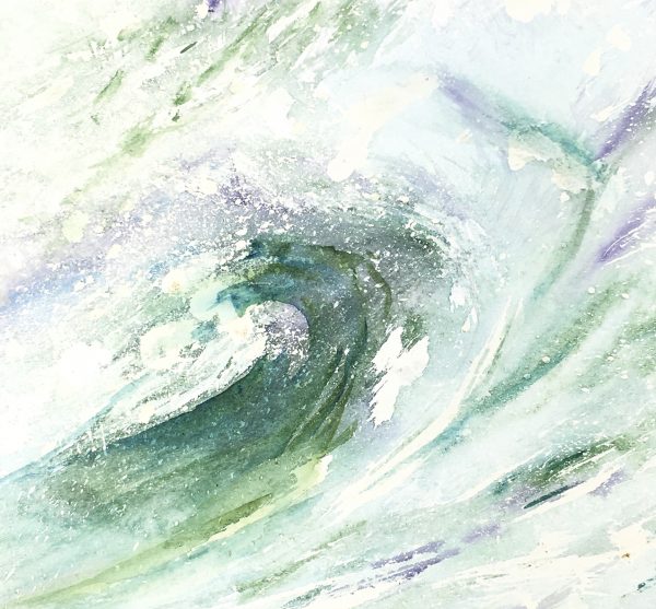 Seascapes Original Art - Waves, Monique Tachdjian, 2000