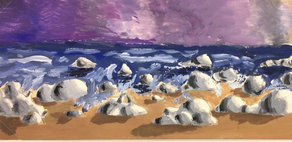 Seascapes Original Art - Oceanside, C.1950