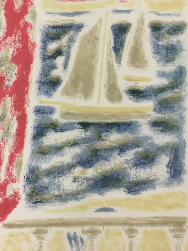 Seascapes Original Art - View, J. Cavailles, C.1960
