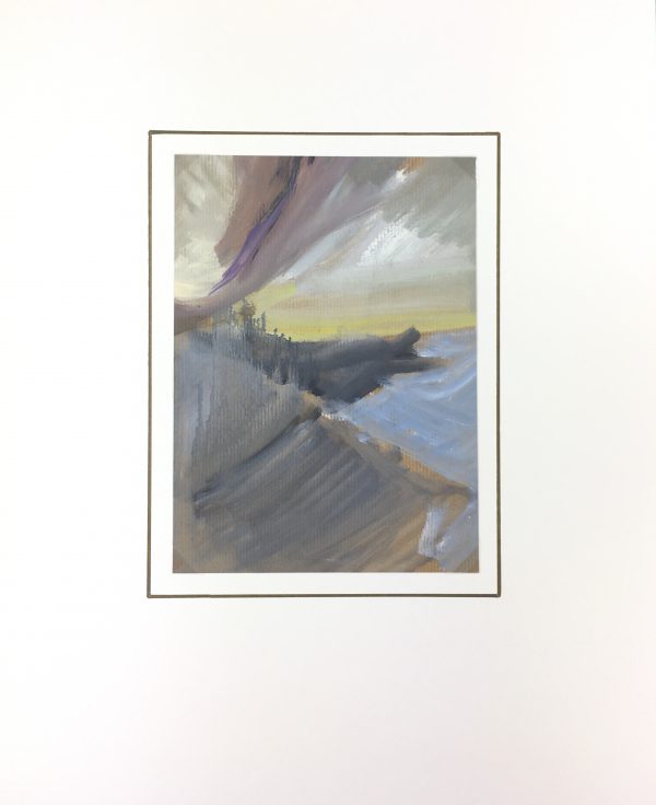 Seascapes Original Art - Abstract Coast, Jerome Dubigant, c.2000