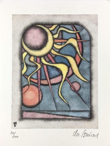 Surreal Modern Original Art - Autodidakt, C. Bernhard, 2001