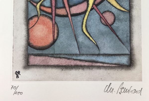 Surreal Modern Original Art - Autodidakt, C. Bernhard, 2001