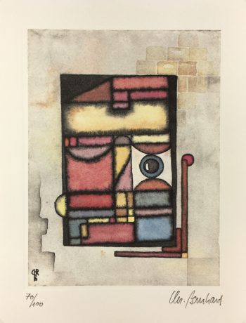 Surreal Modern Original Art - Autodidakt, C. Bernhard, 2001