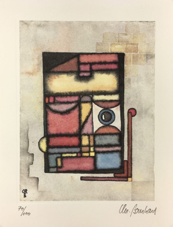 Surreal Modern Original Art - Autodidakt, C. Bernhard, 2001