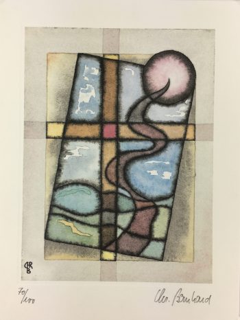 Surreal Modern Original Art - Autodidakt, C. Bernhard, 2001