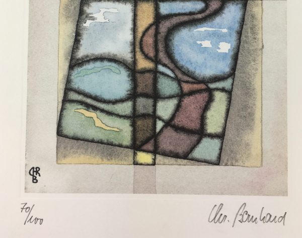 Surreal Modern Original Art - Autodidakt, C. Bernhard, 2001