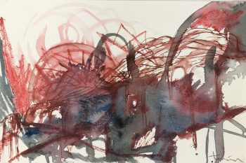 Surreal Modern Original Art - Truth III, Imelda Teran, sm Allende, C.1995