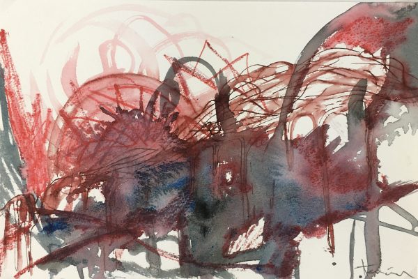 Surreal Modern Original Art - Truth III, Imelda Teran, sm Allende, C.1995
