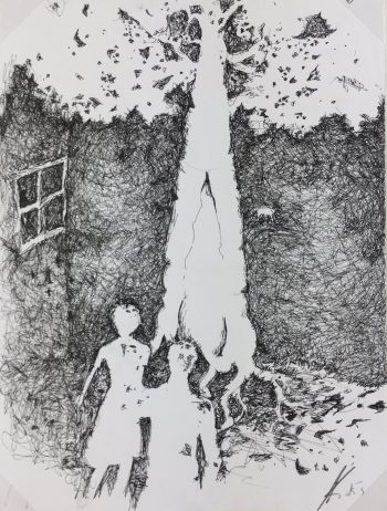 Surreal Modern Original Art - Legacion , Christain Kuk, 2012