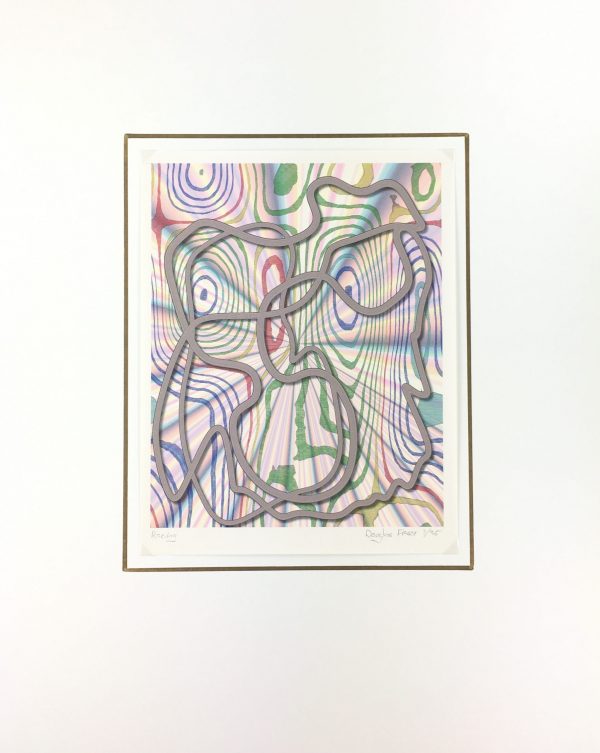 Surreal Modern Original Art - Racing, Douglas Fraser, 1995