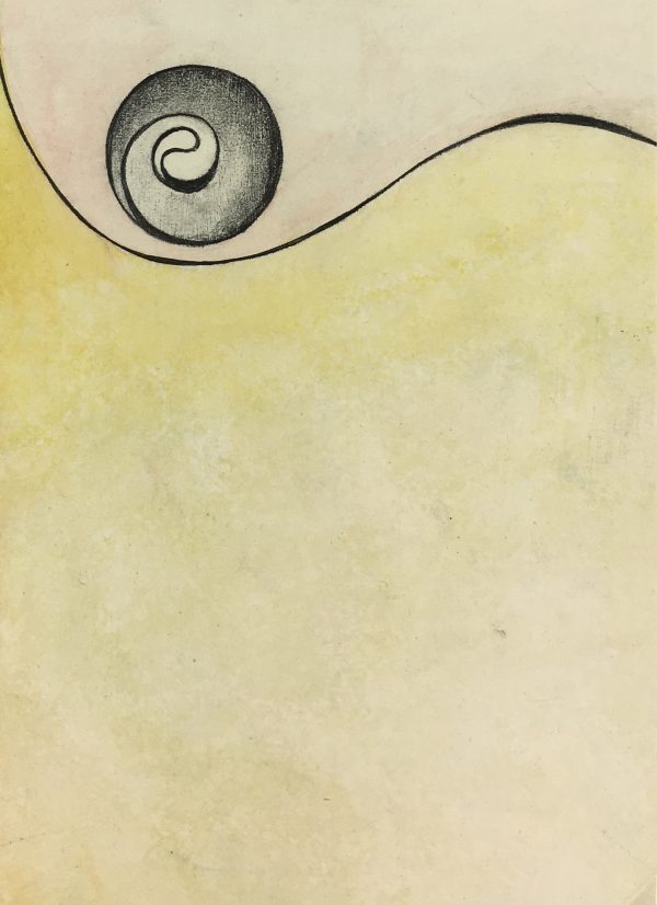 Surreal Modern Original Art - Sinuous, 2000