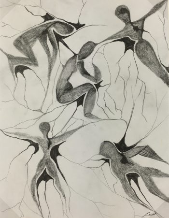 Surreal Modern Original Art - LIbertad, Ana Correa, 2012