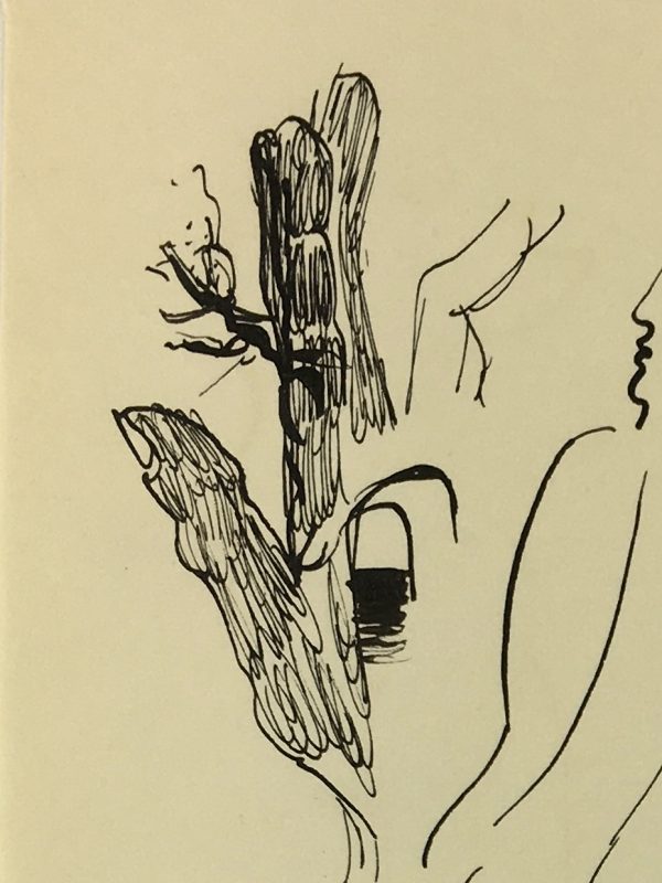 Surreal Modern Original Art - Surrealist, Albert Viale, C.1940 - Image 2