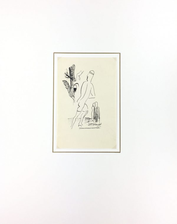 Surreal Modern Original Art - Surrealist, Albert Viale, C.1940 - Image 4