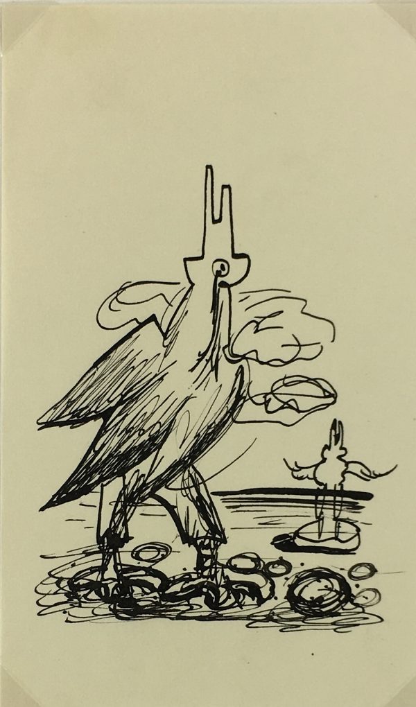 Surreal Modern Original Art - Surrealist, Albert Viale, c.1940