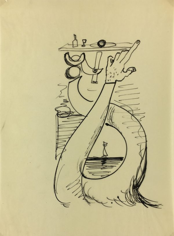 Surreal Modern Original Art - Surrealist, Albert Viale, C.1930