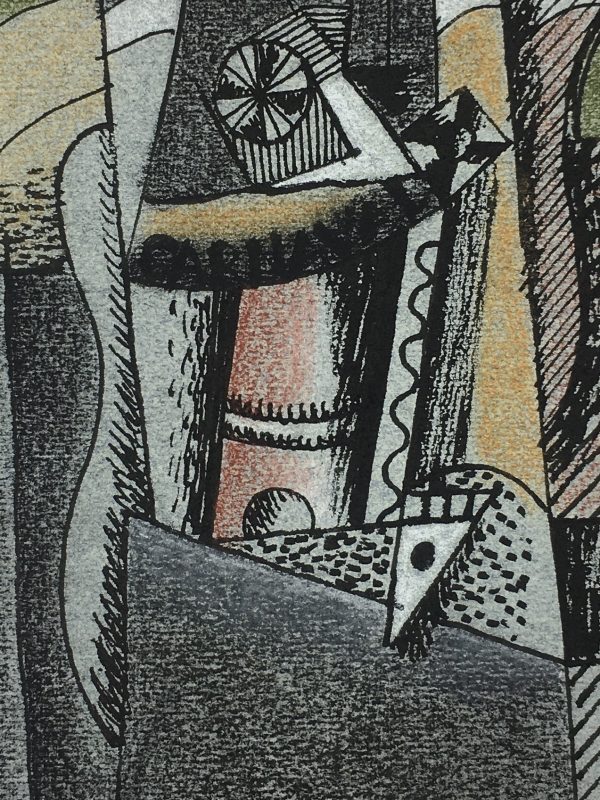 Surreal Modern Original Art - Abstract, Tesson, 1996