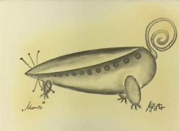 Surreal Modern Original Art - Modern, MIS, 1997