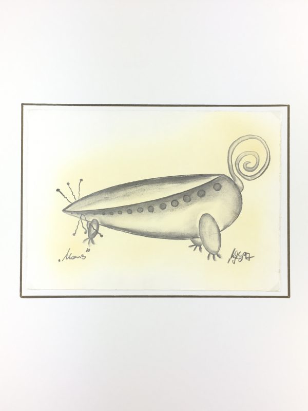 Surreal Modern Original Art - Modern, MIS, 1997
