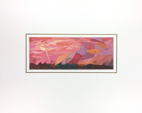 Surreal Modern Original Art - Abstract, G. Lewkow, C.1950