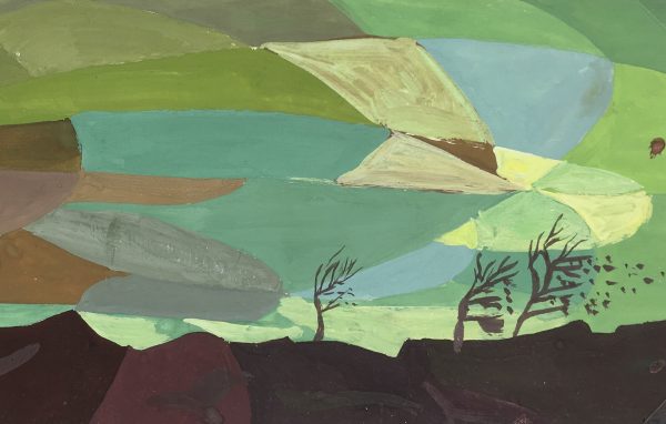 Surreal Modern Original Art - Abstract, C.1950