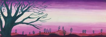 Surreal Modern Original Art - Abstract, G. Lewkow, C.1950