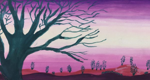 Surreal Modern Original Art - Abstract, G. Lewkow, C.1950