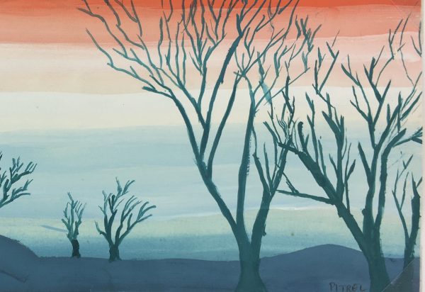 Surreal Modern Original Art - Abstract, C.1950