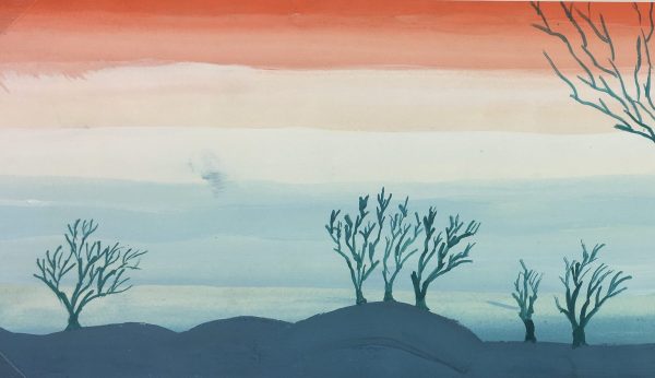 Surreal Modern Original Art - Abstract, C.1950