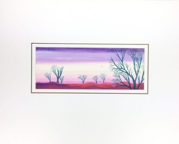 Surreal Modern Original Art - Dusk, C.1950