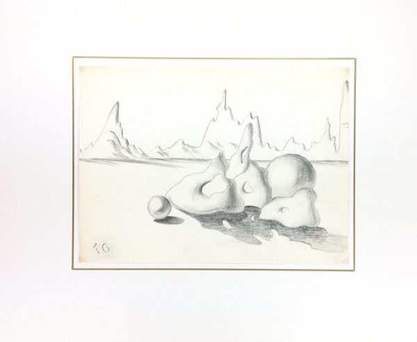Surreal Modern Original Art - Surrealist, C.1960