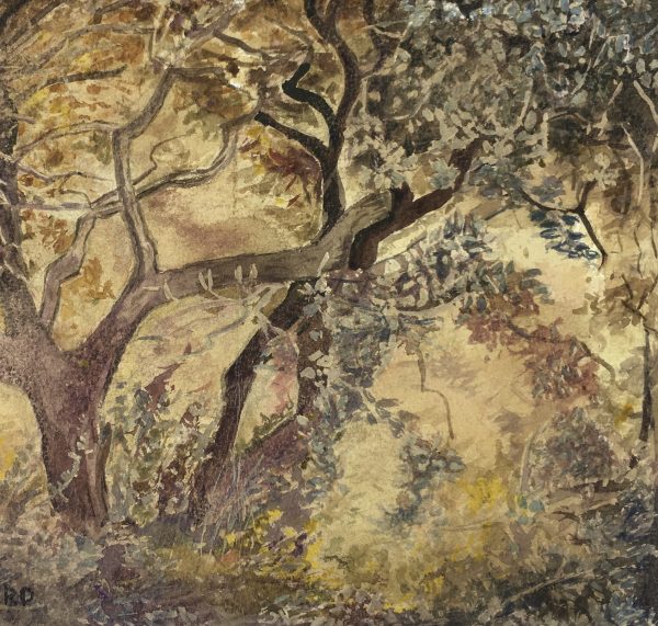 Trees Original Art - S. Bouchard - Interwined, 1930