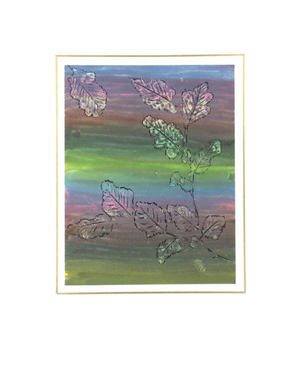 Trees Original Art - Gouache - Leaves, C.1950
