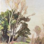 Trees Original Art - Country Gate, Tardy, 1943