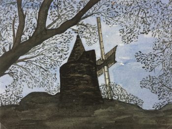 Trees Original Art - Widmill, 1981