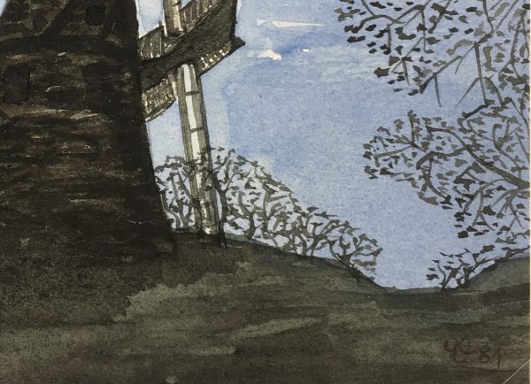 Trees Original Art - Widmill, 1981