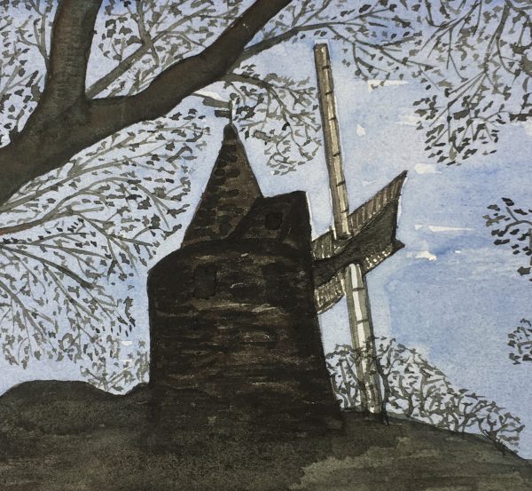 Trees Original Art - Widmill, 1981