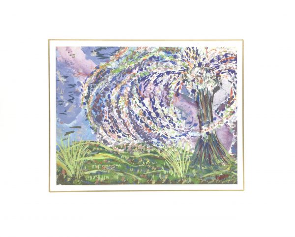 Trees Original Art - Sweeping, Thira, C.1970