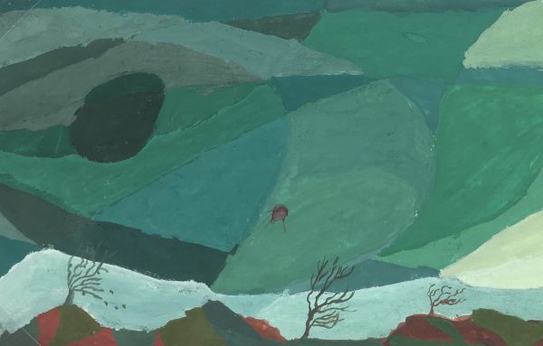 Trees Original Art - Abstract, C.1950