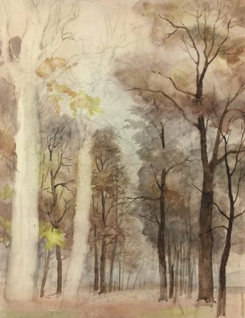 Trees Original Art - Forest Vision, C.1960