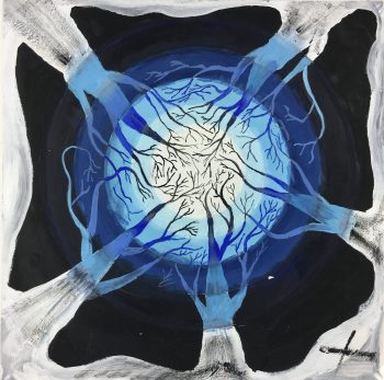 Trees Original Art - Tree Orbit, C.1960