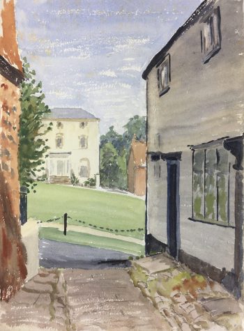 Towns Original Art - French Town, C.1970