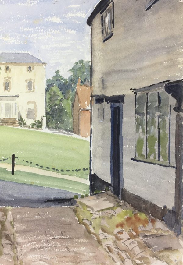 Towns Original Art - French Town, C.1970