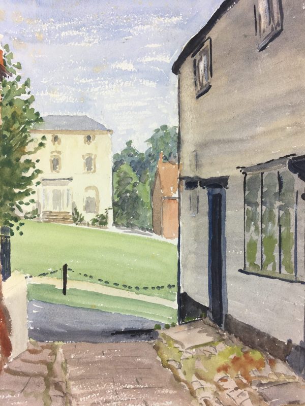 Towns Original Art - French Town, C.1970
