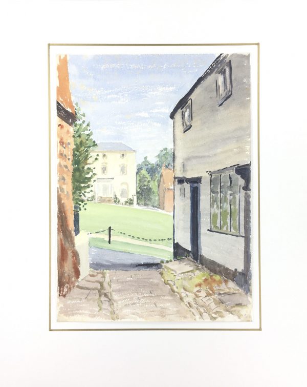 Towns Original Art - French Town, C.1970