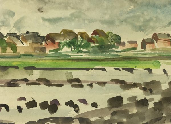 Towns Original Art - Madagascar, S. Magnard (1917-2010), 1950-1953