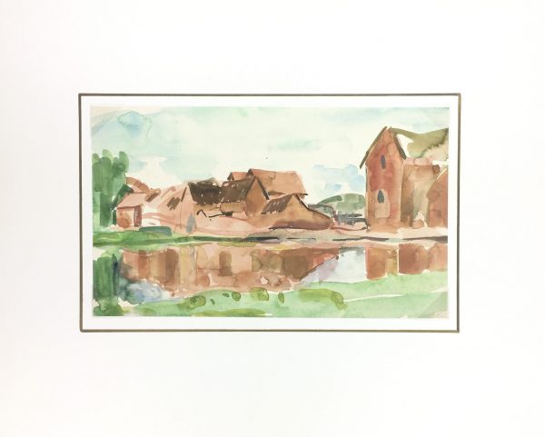 Towns Original Art - Madagascar, S. Magnard (1917-2010), 1950-1953